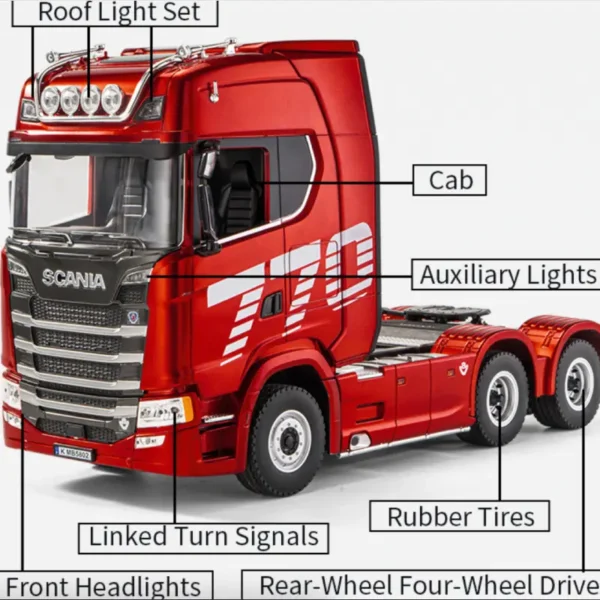 Huina 1501 Scania 770S RC Tractor Truck | Wave RC